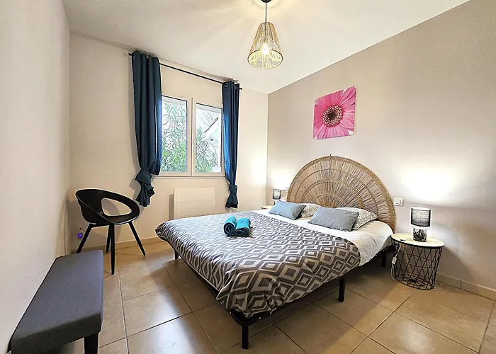 Le Parc Jean Edouard - Spa Avec Jacuzzi Prive - Superbe Villa 4 Chambres - 9 Couchages - 6 Lits - Poele - Parking - Climatisation Reversible- Terrasse Ombragee Et Grand Jardin
